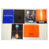 1030	LOT OF SIX SCI-FCI MOVIE PRESS KITS. LOT INCLUDES, MISSION TO MARS, ENEMY MINE, THE ISLAND OF D