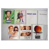 1035	LOT OF SEVEN DISNEY MOVIE PRESS KITS. LOT INCLUDES, FLUBBER (ALSO INCLUDES A SIGNED PRINT) FIRS