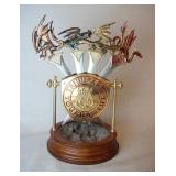 1043	HARRY POTTER THE NOBLE COLLECTION TRIWIZARD TOURNAMENT LETTER OPENER SET IN DISPLAY STAND. STAN