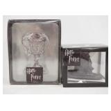 1100	HARRY POTTER TONNER TRIWIZARD CUP & SORTING HAT, BOTH COME W/ ORIGINAL BOXES. 