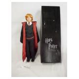 1118	HARRY POTTER TONNER DOLL RON WEASLEY AT HOGWARTS, COMES W/ STAND, BASE, WAND & ORIGINAL BOX. 17
