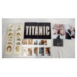 1132	LOT OF MOVIE MEMORABILIA FROM TITANIC. LOT INCLUDES PRINTS, POSTCARDS, ETC. & A PRESS KIT FOR T