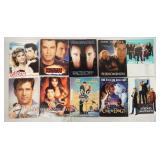 1143	LOT OF TEN MOVIE PRESS KITS INCLUDING GREASE 20TH ANNIVERSARY, BIG TROUBLE, BROKEN ARROW, FACE 