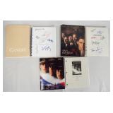 1145	LOT OF THREE MOVIE PRESS KITS W/ SCRIPTS TWO OF WHICH ARE SIGNED. LOT INCLUDES GAHNDI W/ SIGNED
