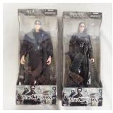 1169	LOT OF TWO THE MATRIX DOLLS W/ ORIGINAL BOXES BY N2 TOYS. LOT INCLUDES NEO & TRINITY 