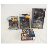 1170	LOT OF THREE 24 JACK BAUER ACTION FIGURES TWO ARE BY MCFARLANE TOYS, ONE IS BY DIAMOND SELECT T