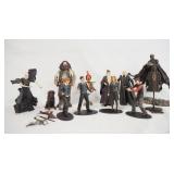 1175	LARGE ASSORTMENT OF LOOSE NECA HARRY POTTER ACTION FIGURES. THE DEATH EATER DUMMY FIGURE