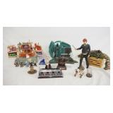 1176	LOT OF MISC. HARRY POTTER COLLECTABLES INCLUDING A 12 IN RON WEASLEY DOLL, A *MAGIC* PEN, BOBBL