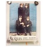 1196	LOT OF TWO ORIGINAL THE BEATLES POSTERS INCLUDING ONE FOR LONDON PALLADIUM ROYAL PREFORMANCE 19