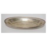 1003	STERLING SILVER OVAL TRAY, OPEN EDGE, 11 1/4 IN X 6 5/8 IN, 5.935 TOZ