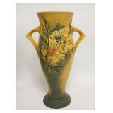 1016	ROSEVILLE LARGE YELLOW PEONY VASE, 18 1/2 IN HIGH