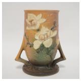 1020	ROSEVILLE MAGNOLIA PINK VASE, 6 1/4 IN HIGH