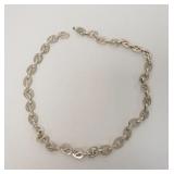 1044	HEAVY STERLING SILVER CHAIN NECKLACE, 20 1/2 IN, 2.955 TOZ
