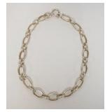 1048	STERLING SILVER CHAIN NECKLACE, 16 IN, 1.595 TOZ