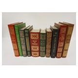 1076	GROUP OF 10 EASTON PRESS LEATHER BOUND BOOKS, INCLUDES WAR & PEACE, THE DIVINE COMEDY, ETC, BOO