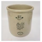1110	2 GALLON WESTERN STONEWARE CROCK, 9 3/4 IN HIGH