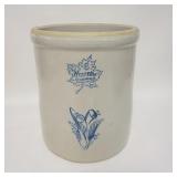 1112	6 GALLON WESTERN STONEWARE CROCK, 15 IN HIGH