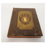 1218	ILLUSTATED BOOK-BISMARK, GERMANY, IRON CHANCELLOR BY BRUNO GARLEPP, 1897, 12 IN X 15 IN