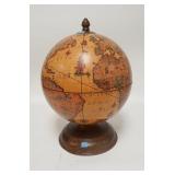 1241	ZOFFOLE, ITALY LIFT TOP GLOBE, 18 IN HIGH