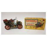 1307	OLD TIMERS #3 TIN ROADSTER IN BOX, 6 1/4 IN LONG