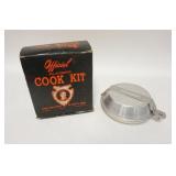 1314	BOY SCOUTS OFFICIAL COOK KIT IN BOX, POUCH NOT WITH KIT
