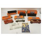 1317	LIONEL TRAIN SET W/BOXES, INCLUDES TRACK & TRANSFORMER, LOCOMOTIVE #2035