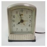 1026	GENERAL ELECTRIC TELECHRON CLOCK, 5 IN X 4 1/4 IN X 3 IN DEEP