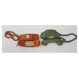 1038	2 VINTAGE PUSH BUTTON PHONES