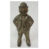 1045	FOXY GRANDPA STILL BANK, 5 3/4 IN HIGH