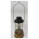 1075	VINTAGE TILLEY LANTERN W/OWL, 13 1/2 IN HIGH