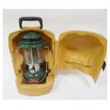 1097	COLEMAN LANTERN MODEL 220F W/CASE, 16 IN HIGH