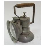 1106	MODEL A UNION CARBIDE LAMP, 11 IN HIGH X 9 IN DEEP