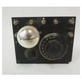 1138	ANTIQUE ONE TUBE BATTERY RADIO, 6 IN X 5 IN