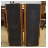 1143	PAIR OF INFINITY STEREO SPEAKERS, RS III, 18 1/4 IN X 48 IN X 49 IN