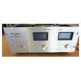 1158	PHASE LINEAR DIRECT COUPLED AMPLIFIER, 700 WATTS, R.M.S., MISSING COVERS, 19 IN X 10 1/4 IN X 8