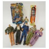 1233	LOT OF ACTION FIGURES, INCLUDES SUPER AGENT IN BOX