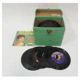 1240	CASE OF 45 RPM RECORDS, 50