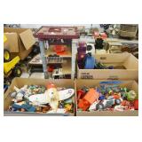 1242	LARGE LOT OF GHOSTBUSTER TOYS, AS FOUND