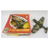 1246	2 COX D-40 WARHAWK MODEL PLANES, ONE COMES W/ORIGINAL BOX, OTHER IS MISSING PARTS, AS FOUND