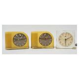 1260	3 WESTCLOX CLOCKS, INCLUDES 2 *MOONBEAM* CLOCKS, 5 IN X 6 1/2 IN