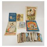 1281	LOT OF CHILDRENS BOOKS & POSTCARDS