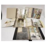 1283	5 BINDERS OF POSTCARDS, INCLUDES NATIVE AMERICAN, ETC
