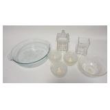 1288	LOT W/PATTERN GLASS, FIRE KING & DEPRESSION GLASS