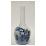 1066	ROYAL COPENHAGEN FLORAL VASE, #790, 43-6, 7 3/4 IN HIGH