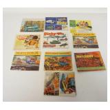 1275	10 DINKY & MATCHBOX CATALOGS, 60