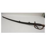 1277	US CAVARY SWORD, CIVIL WAR W/SCABBARD, 41 IN LONG