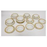 1307	LOT OF MISC RAMEKINS & UNDERPLATES, INCLUDES HAVILAND & OTHER LIMOGES