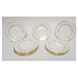 1308	SET OF 11 MINTON *FELICITY* PLATES, 6 1/4 IN