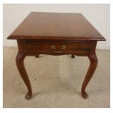 1079	MOOSEHEAD ONE DRAWER LAMP TABLE, 21 1/2 IN X 27 IN X 22 IN HIGH