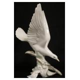 1128	LLADRO SPREAD WING BIRD, 11 1/4 IN HIGH